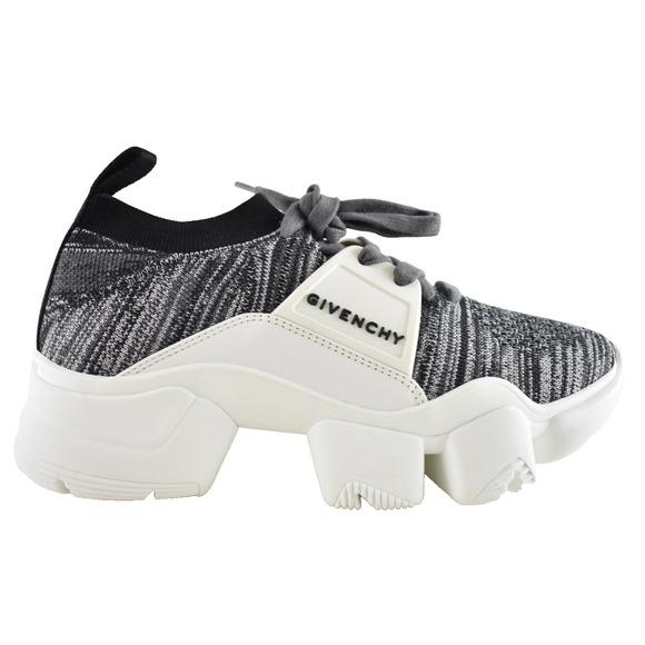 Givenchy Chaussette Jaw White Black Grey Low Top Platform Creeper Sneaker 36 - Picture 1 of 12